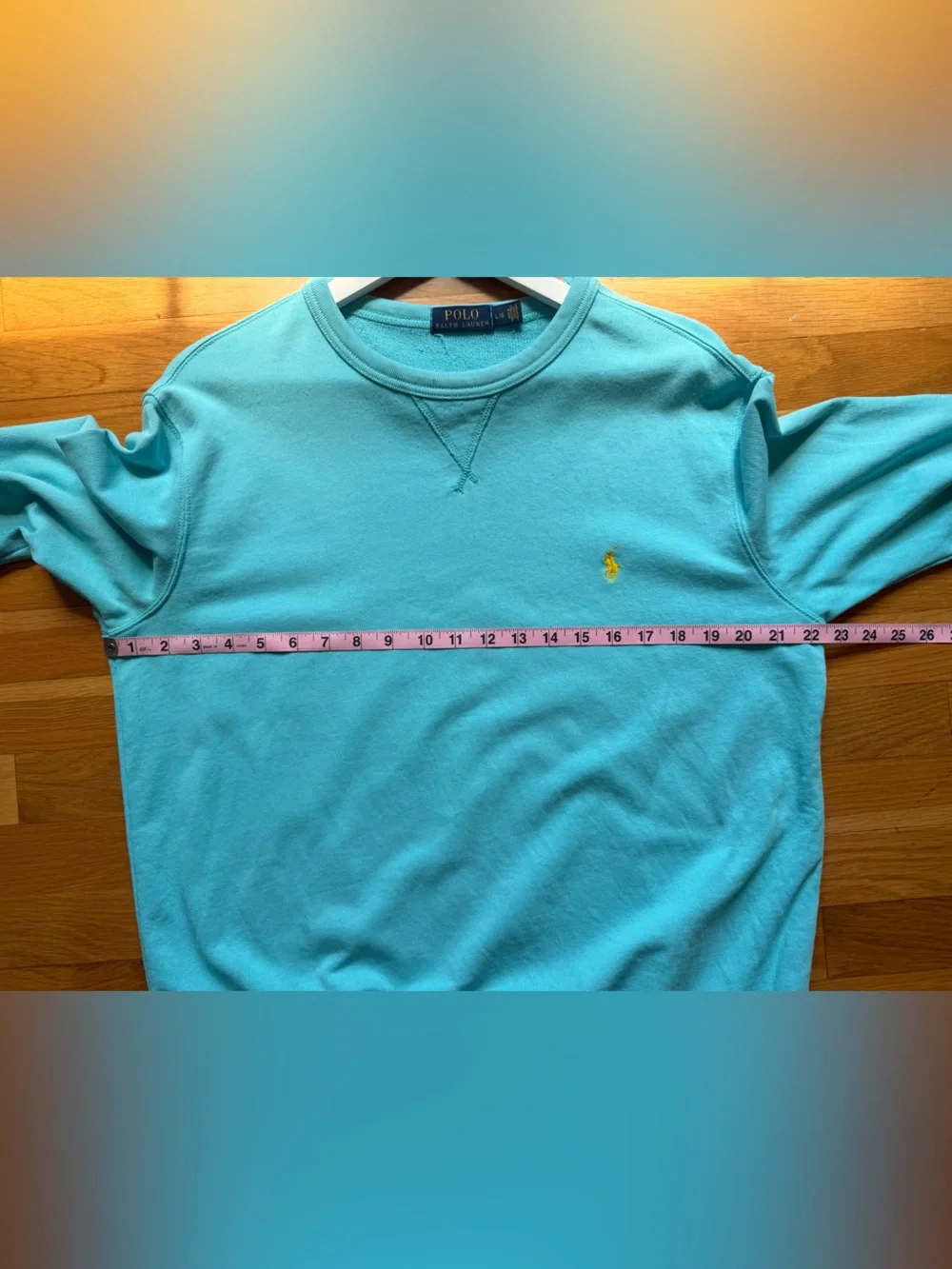 Polo Ralph Lauren Men’s Crewneck Sweatshirt Blue Fleece Pullover
